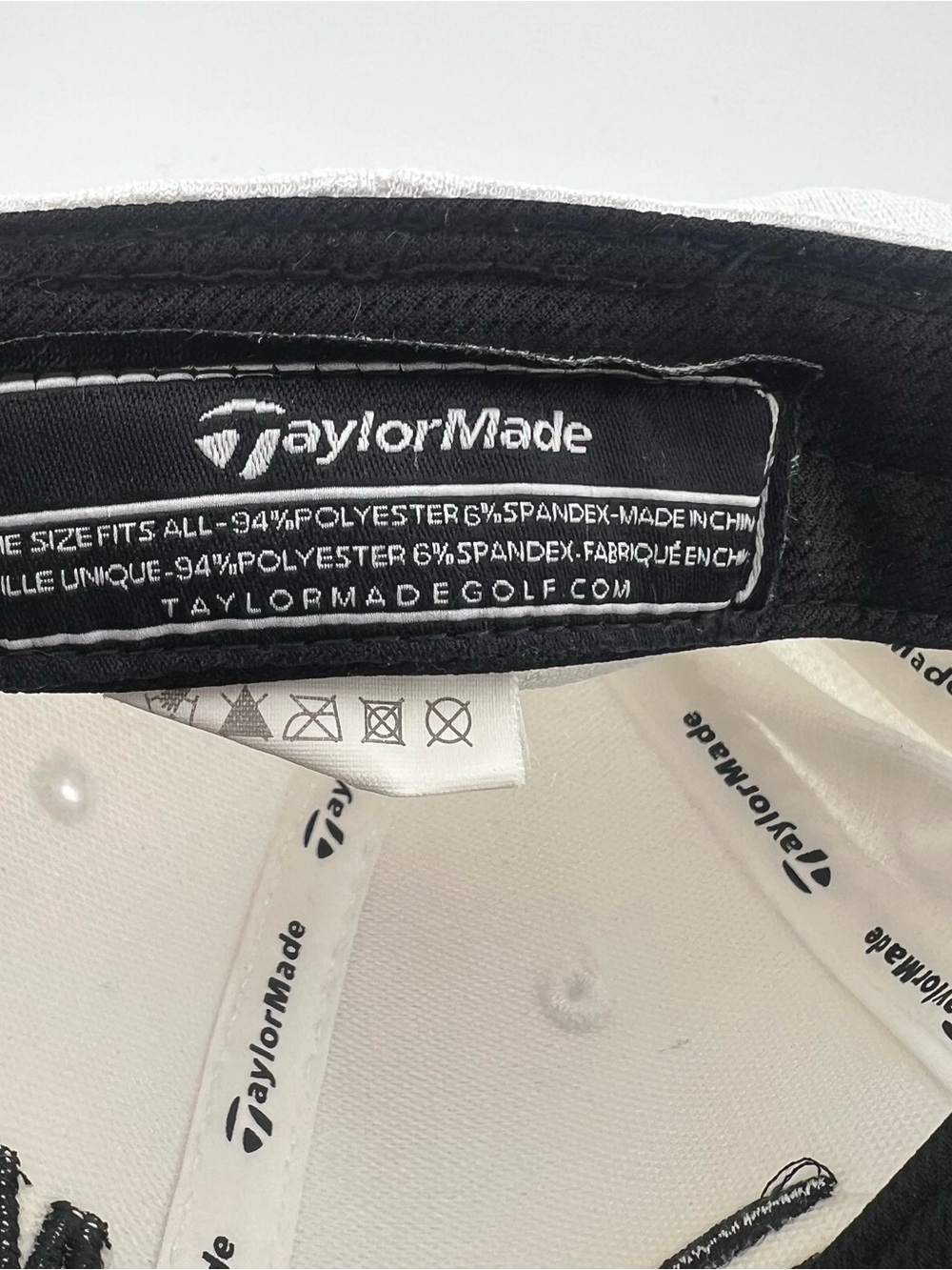 TaylorMade Golf R11S RBZ R7 Adjustable White Performance Hat Cap OSFA - Picture 9 of 10